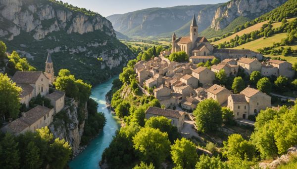 Découvrez les beaux villages autour de Vallon Pont d'Arc
