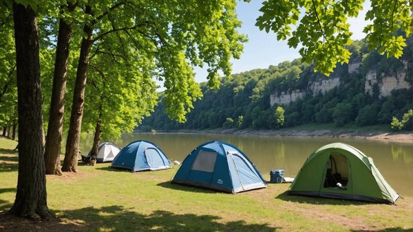 Les meilleurs campings en Nouvelle-Aquitaine au bord de la rivière