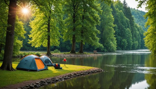 Séjourner en camping dans le gard au bord de la rivière